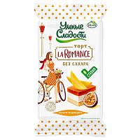 Торт «La Romance со вкусом манго-маракуйя», со стевией 220г